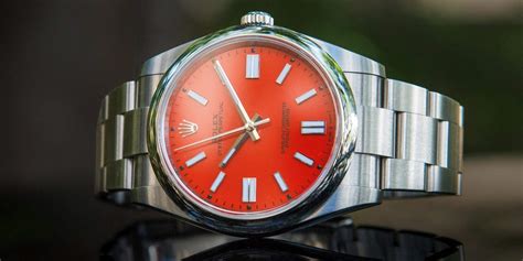 rolex zifferblatt rot|Statementfarbe Rot: Die Top 7 Uhren mit rotem .